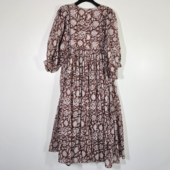 NWT Daughters Of India Kyra Mini Dress Wine Small - Picture 5 of 10